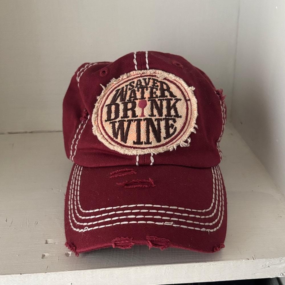KBETHOS Vintage Burgundy Cap